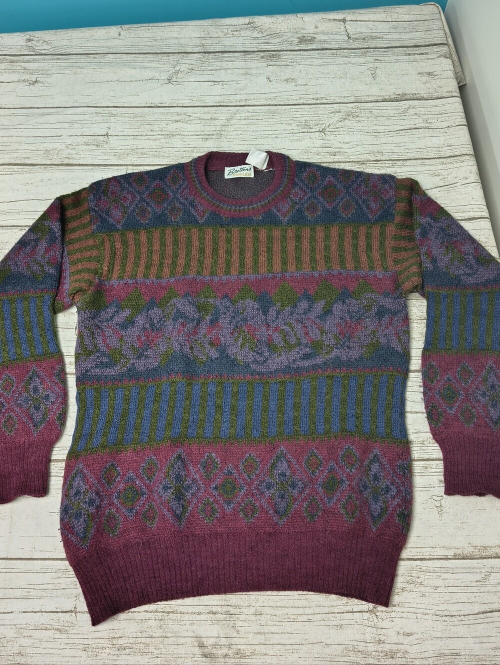 Brettons Private Label Wool Blend Made In Italy Sweater Size Large